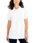 Karen Scott Petite Pique Polo Shirt